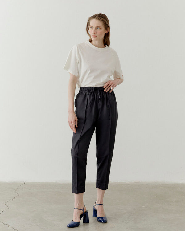 Navy Classic Carrot Fit Pants