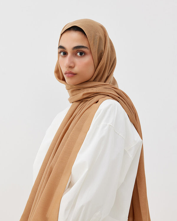 Sunny Shawl in Camel